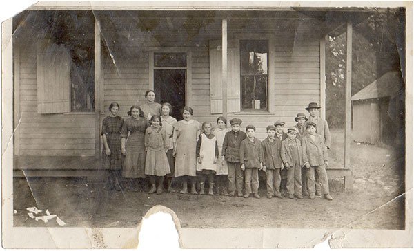 Gate Schoolhouse about 1910